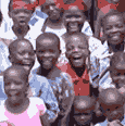 smiling african kids
